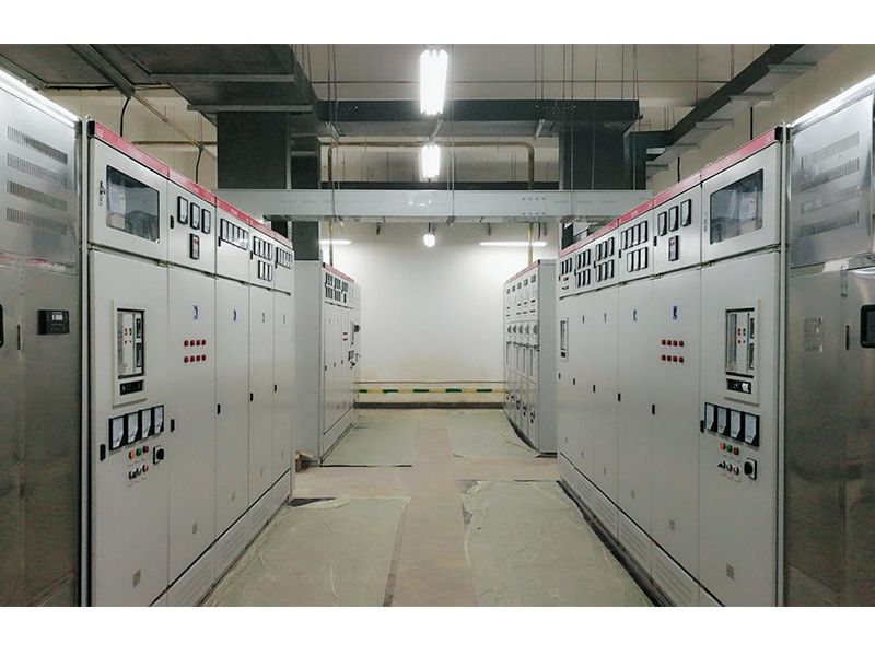 Distribution room and electrical construction